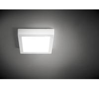 3X FARO PLAFONIERA PANNELLO FARETTO LED ROTONDO QUADRATO 12W 18W 24W INTERNO [EEK: A+]