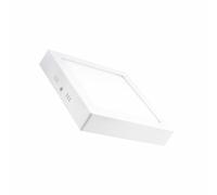 3X FARO PLAFONIERA PANNELLO FARETTO LED ROTONDO QUADRATO 12W 18W 24W INTERNO [EEK: A+]
