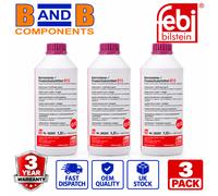 3x FEBI 38200 G13 liquido di raffreddamento antigelo 1,5 L viola VW Audi...