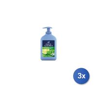 3x Felce Azzurra Con Antibatterico Menta E Lime 300Ml Sapone Liquido