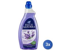3x Felce Azzurra Pavimenti 1000 Ml. Lavanda