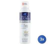 3x Felce Azzurra Skin Care Donna Deodorante Spray 150 Ml 1 Pz