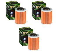 3x Filtri olio CFMOTO CForce 800 EFI V2 2014 Hiflo HF152