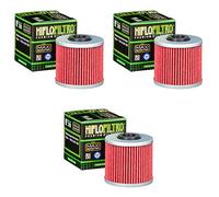 3x Filtri olio Kymco Downtown 300 i ABS 11-14 Hiflo HF566