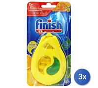 10 PEZZI Finish Deo Lemon Deodorante Freschezza al Limone per Lavastoviglie 4ml