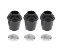 3x Floor Tom Gambe Parti Piedini filettati Sostituzione strumento a