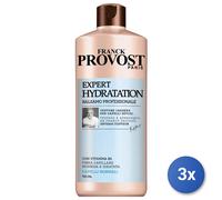 3x Franck Provost Expert Hydratation 750Ml Balsamo Per Capelli