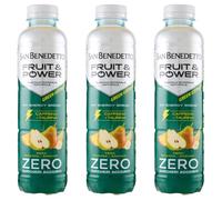 3X Fruit & Power Green Edition, Bevanda Energetica al Succo di Frutta gusto Pera, Banana e Ananas 400ml (2025)