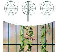 3x gabbie di supporto della peonia in metallo pratico per cortile per pianta