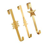 3x Gancio per ghirlanda natalizia da appendere alla porta d'ingresso per