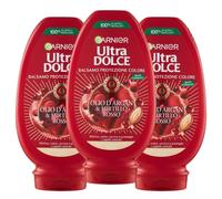 3x Garnier Ultra Dolce Balsamo Per Capelli Colorati Con Argan E Mirtillo 250 ml