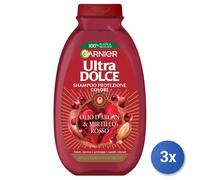 Garnier Ultra Dolce Olio di Argan e Mirtillo Rosso shampoo per capelli tinti 250 ml