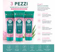 3x Geomar Scrub Doccia Setificante 250 ml