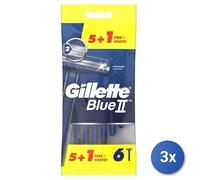 Gillette Rasoi Blue II Uomo 6 pz
