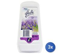 3x Glade Assorbiodori Casa Gel 150 Grammi Lavanda