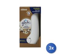 3x Glade Sense&Spray Deodorante Elettrico Base Sandalo Di Bali