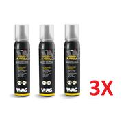 3X GONFIA E RIPARA BICI BOMBOLETTA 100ML UNIVERSALE LIQUIDO SIGILLANTE RAPIDO