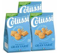 3X Gran Variè Mini Biscotti Secchi Oswego, Petit e Marie per colussi 650g