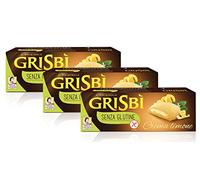 3X Grisbi, Biscotti Ripieni di Morbida Crema a Limone Senza Glutine (Gluten Free), 150g [3 Confezioni]