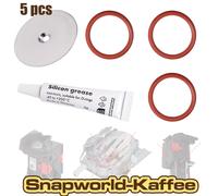 3x Guarnizione+Filtro Fermentazione+Grasso-Silicone per Delonghi Gruppo ECAM