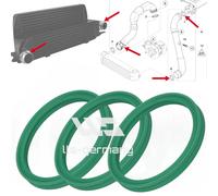 3x Guarnizione Stampata Tubo di Aspirazione per BMW E46 E60 E90 E83 E53 E70 E71