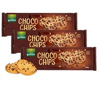 3X Gullon Choco Chips Golosi Biscotti Cookies con Gocce di Cioccolato Fondente 150g [3 Confezioni]