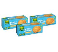 3X Gullon Digestive Zero Zuccheri Biscotti Integrali Alto Contenuto Fibra 400g
