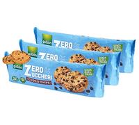 3X Gullon, Golosi Biscotti Choco Chips con Gocce di Cioccolato e Zero Zuccheri 150g [3 Confezioni]