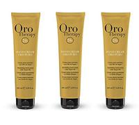3x Hand Cream Oro Puro - Crema Mani Nutriente con Olio di Argan - 100 ml - Fanola Oro Therapy