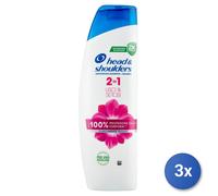 3x Head & Shoulders 2In1 Shampoo 250 Ml. Lisci Setosi