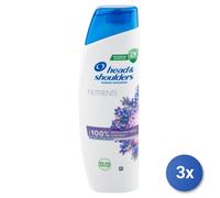 3x Head & Shoulders Shampoo 250 Ml. Nutriente