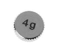 3X Headshell 4G Shell Peso Giradischi Parti di Strumenti Elettrici In Metallo per SL1200 SL1210 MK2 3 5 M5G Stylus DJ, Argento