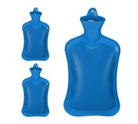 3x Hot Water Bottle Borsa Acqua Calda Boule Scaldaletto 2 Litri 36 x 18,5 x 4 cm