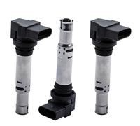 3x Ignition Coils Bobina Di Accensione for Audi A1 A2 A3 for VW Beetle Caddy EOS