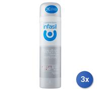 3x Infasil Deodorante Spray 150 Ml. Tripla Protezione