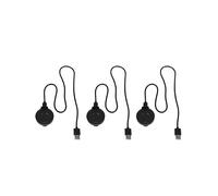 3X Inteligente Guarda Il Caricabatterie per Ticwatch Pro USB Dati E Dock Dock Dock Caricabatterie Orologio con 1M Cavo di Aspirazione