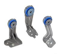 3X Intercooler Staffa Supporto Superiore Inferiore Centro per 308 308S 408 4008 C5 Aircross per C4, Metallo Argento Ricambio OEM 9803778980 9803779180 980377880