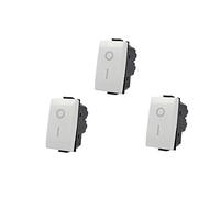 3X Interruttore 2P 16A Bipolare 0-1 Compatibile Bt Matix SD60002