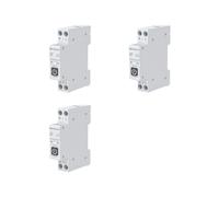 3X Interruttore Automatico Intelligente Tuya WIFI 1P+N 1A-63A Guida DIN Regolabile con Misurazione Funziona con Life Alexa Home