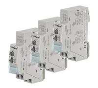 3x Interruttore orario luci scala 2300W IP20 Montaggio su guida DIN