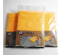 3X K2 Panno In Microfibra XXL "MOLI" Arancione 60X60Cm M435