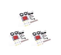 3X Kit Altoparlante DIY USB Amplificatore Audio Stereo Domestico Kit Elettronici DIY per Esercitazioni di Saldatura Senza Guscio