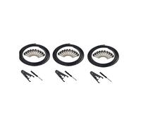 3X Kit Connettori Saldati Cavo per Chitarra Kit di Cavi Patch Pedale per Chitarra DIY