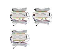 3X Kit Controller Luce Scale con Sensore di Movimento A LED per Illuminazione Scale Automatica A 32 Canali per Scale Striscia Flessibile 12V 24V