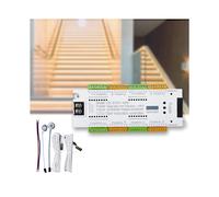 3X Kit Controller Luce Scale con Sensore di Movimento A LED per Illuminazione Scale Automatica A 32 Canali per Scale Striscia Flessibile 12V 24V