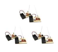 3X Kit STEM, Impara Il Codice Morse, Costruisci Una Macchina Telegrafica, E4434