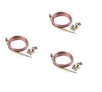 3X Kit Termocoppia Universale Stufa Un Gas 1500mm M6X0,75 con Dado di Tropp9166 [EEK: A]