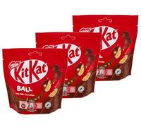 3X Kitkat Ball Praline di Cereali Croccanti e Crema Dolce Ricoperte di Cioccolato a Latte 140g