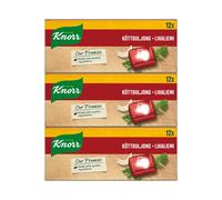 3x Knorr Beef Stock Cubes 12x10g (36 cubi) brodo Köttbuljong