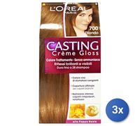 3x L’Oréal Paris Casting Crème Gloss Biondo 700